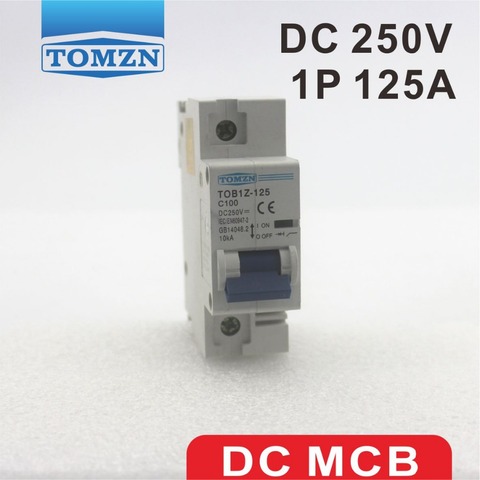 1P 125A DC 250V  Circuit breaker FOR PV System ► Photo 1/3