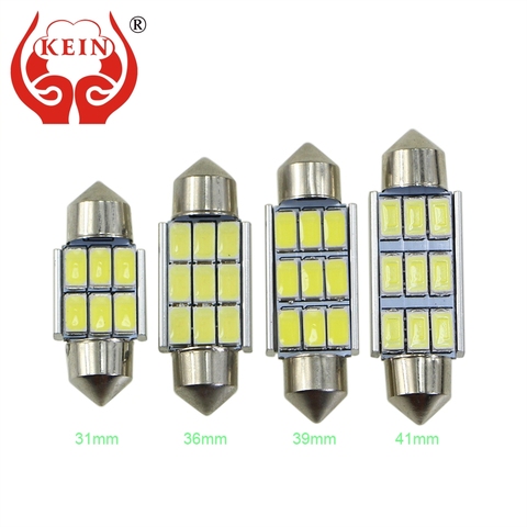 KEIN C3W C5W C10W SV8.5 Festoon LED Car CANBUS License Plate lights Reading Dome Lamp 31mm 36mm 39mm 41mm door Interior Bulb ► Photo 1/6