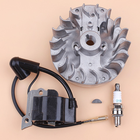 Flywheel Ignition Coil Module Spark Plug Kit Fit Honda GX25 GX25N Mini Engine Motor HHT25S FG110 Trimmer Brush Cutter Lawn Mower ► Photo 1/6