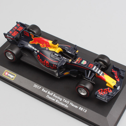 1:32 BBurago Red Bull Racing RB13 No.3 Daniel No.33 racer Diecasts & Toy Vehicles miniature model scale cars kids ► Photo 1/6