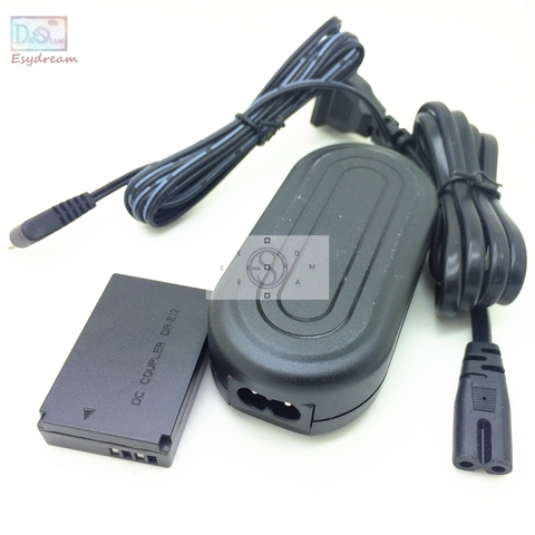 Camera AC Power Adapter Kit for Canon EOS M M2 M10 M50 M100 EOSM Replace DR-E12 ACK-E12 LP-E12 ► Photo 1/3