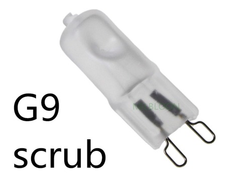 5PCS 220V G9 scrub bulb Aromatherapy light bulb illumination bulb Scrub G9 halogen bulb soft light warm whit light frosted G9 ► Photo 1/3