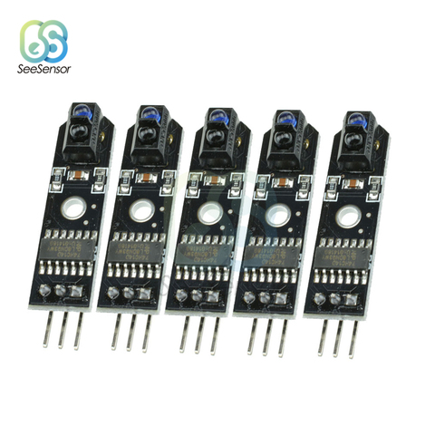 5Pcs IR Infrared Line Tracker Sensor Track Follower Sensor TCRT5000 Obstacle Avoidance For Arduino AVR ARM PIC DC 5V ► Photo 1/6