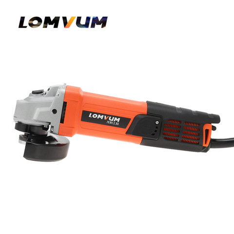 220V Handheld Electric Angle Grinder Turntable (100mm) Speed Regulating Grinding Machine for Metal Wood Polishing Cutting Tools ► Photo 1/6