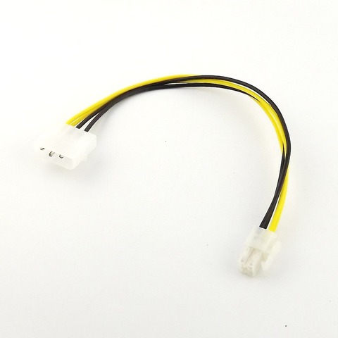 1pcs IDE 4 Pin Molex P3 to P4 12V ATX Power Motherboard PC Power Adapter Lead Cable ► Photo 1/5