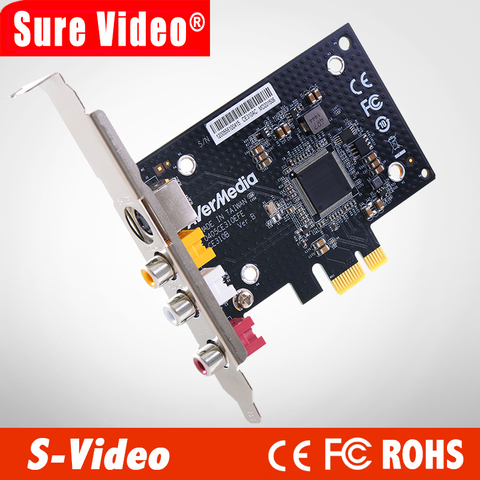 AVerMedia CE310B professional SD PCIe capture card with S terminal video capture AV composite (CE310B) ► Photo 1/3