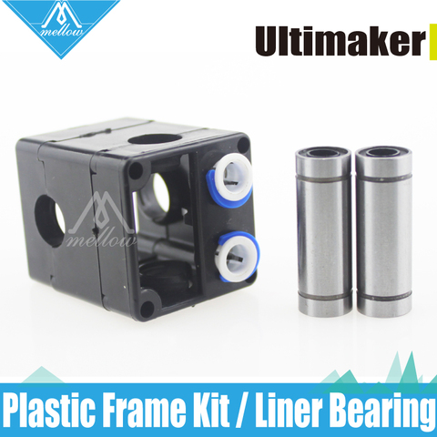 Ultimaker 2 + UM2 Extruder Hot End Plastic Frame Kit with 4 Long Screws and Liner Bear For 1.75/3.0mm Filament Olsson block kit ► Photo 1/6