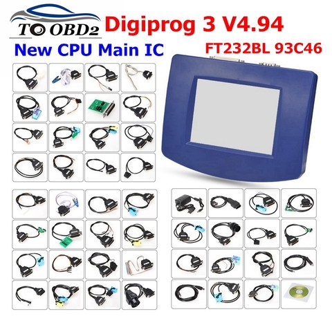 Hot sale DHL Free Digiprog 3 v4.94 OBD ST01 ST04  DIGIPROG III Odometer adjust programmer Digiprog3 Mileage Correct Tool ► Photo 1/6