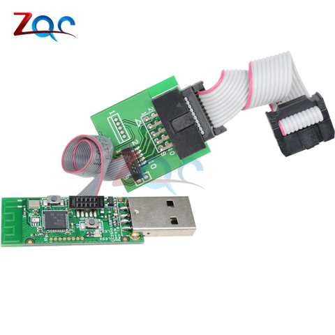 CC2531 CC2540 Zigbee Sniffer Wireless Board Bluetooth BLE 4.0 Dongle Capture Module USB Programmer Downloader Cable Connector ► Photo 1/6