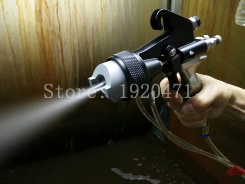 Two Head Chrome Spray Gun Dual Nozzle Silvering Polyurethane Foaming Mirror Chrome Paint Nano  ► Photo 1/1