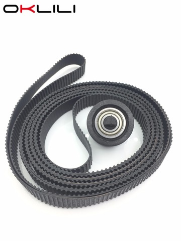 C7769-60182 Carriage Belt with Pulley 24'' 24 inch A1 for HP DesignJet 500 500PS 510 510PS 800 800PS Plus 4500 820 MFP 4020 T620 ► Photo 1/4