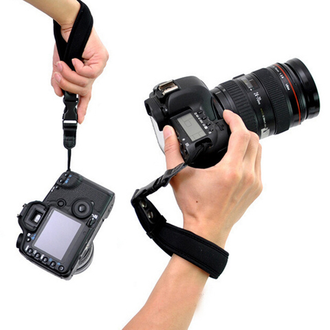 Camera Hand Grip For Canon EOS Nikon Sony Olympus SLR/DSLR Cloth Wrist Strap ► Photo 1/6
