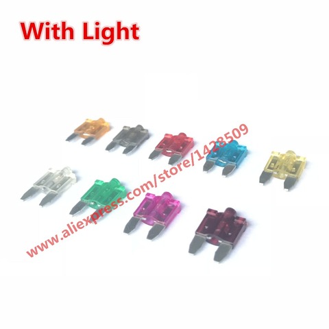 Small/Mini Size Automotive Fuse With Indicator Light Pilot Lamp 5A-40A Medium Fuse With Fusing indication ► Photo 1/1