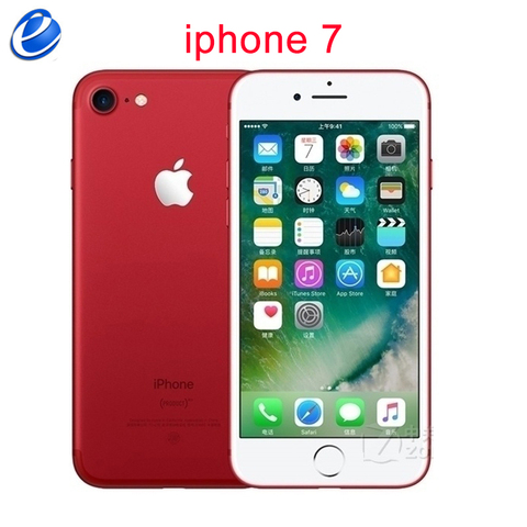 Original Apple iPhone 7 256GB 4G LTE iphone7 Mobile phone IOS Quad Core cellphone  4.7'' 12.0 MP Fingerprint Smartphone ► Photo 1/4
