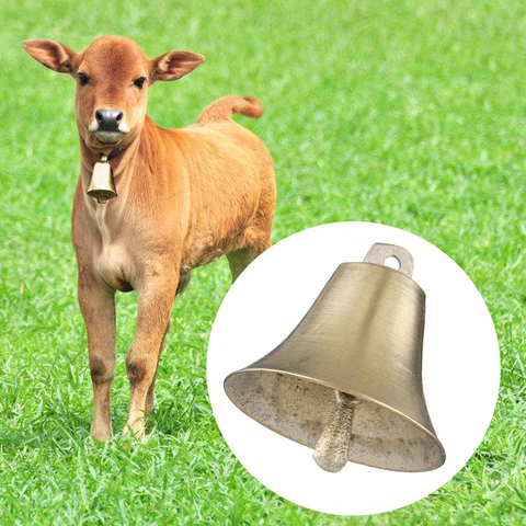 1PCS Sheep Copper Bells Livestock Animal Husbandry Copper Bells Sound Loud Brass Bell Cow copper Bells Loud Crisp Farther ► Photo 1/6