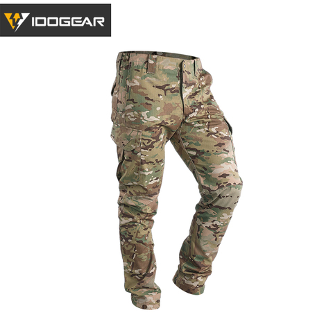 IDOGEAR GL Tactical Pants CP Field Airsoft Military Trousers Camo  Flexible Man Casual Trousers Multicam 3204 ► Photo 1/6