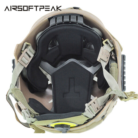 Price & Review on FMA Tactical Helmet Protection Pads Protective Pad For EXF Fast Jump Military Wargame Paintball Airsoft Helmet Accessory | AliExpress Seller - AIRSOFTPEAK Official Store | Alitools.io