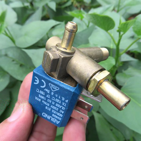 Normally Closed 3-way Copper Solenoid Valve SV400 Solenoid Valve AC230V 9VA Electromagnetic Water Valve for Household Appliance ► Photo 1/5