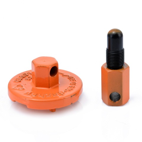 1pcs Practical Piston Stop Tool Chainsaw Clutch Removal Tool for garden tool Orange ► Photo 1/5