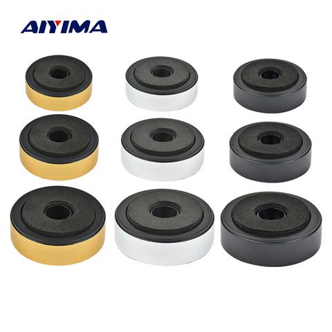 AIYIMA 4Pcs Speaker Spikes Stand Feets Audio Active Speakers Repair Parts Accessories DIY For Home Theater Sound System ► Photo 1/6