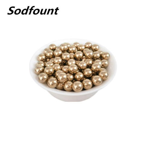 100pcs Brass precision ball pure copper small steel ball electrical instrument accessories 1 2 3 4 5mm ► Photo 1/1