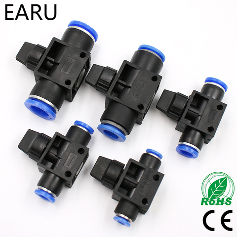 Improvement Pneumatic Air 2 Way Quick Fittings Push Connector Tube Hose Plastic 4mm 6mm 8mm 10mm 12mm Pneumatic Parts ► Photo 1/6