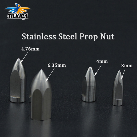 Model Boat Stainless Steel Prop Nut 3/4/4.76/6.35mm Rc Boat  Accessories for Rc Boat Shaft ► Photo 1/6