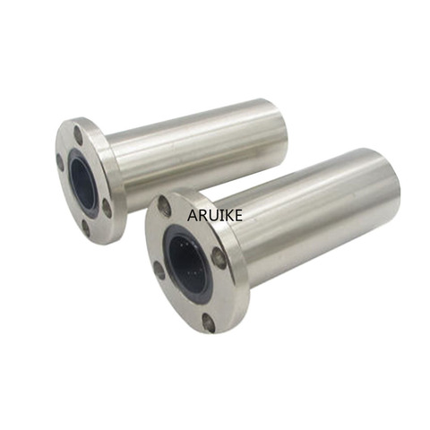 1PCS 6mm/8mm/10mm/12mm LMF6LUU/LMF8LUU/LMF10LUU LMF Long Type Series Round Flange Coupling Linear Motion Bearing For Rod shaft ► Photo 1/5