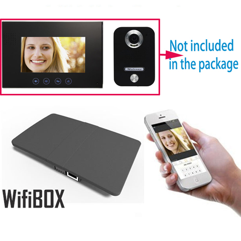 Wireless WiFi IP BOX For Video Doorphone Doorbell Building Intercom System Control 3G 4G Android iPhone ipad APP on Smart Phone ► Photo 1/1