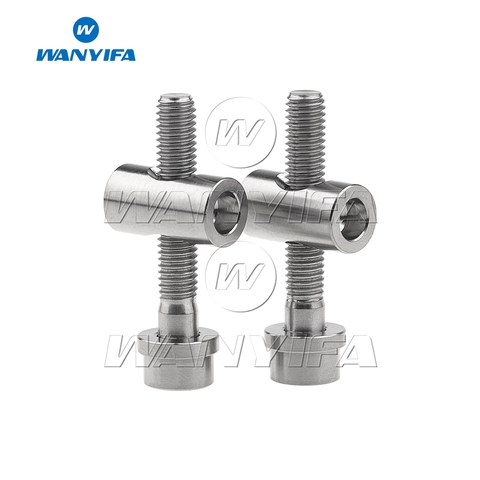 Wanyifa Bicycle Bike Cycling Titanium Ti Seatpost Bolts Screws M5x30mm for Thomson Seat Post ► Photo 1/6