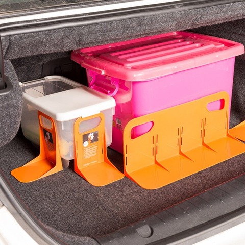 Multifunctional Car Back Auto Trunk Fixed Rack Holder Luggage Box Stand Shake-proof Organizer Fence Storage Holder Dropshipping ► Photo 1/6