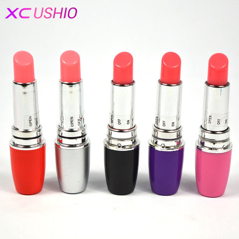 Hot Sale Mini Electric Bullet Vibrator Massager Lipsticks Vibrator Clitoris Stimulator Erotic Product Sex Toys for Woman ► Photo 1/6