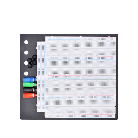 ZY-208 3220 Tie-Points Solderless Breadboard Circuit Testing Board Reusable Four Composite Board ► Photo 1/3