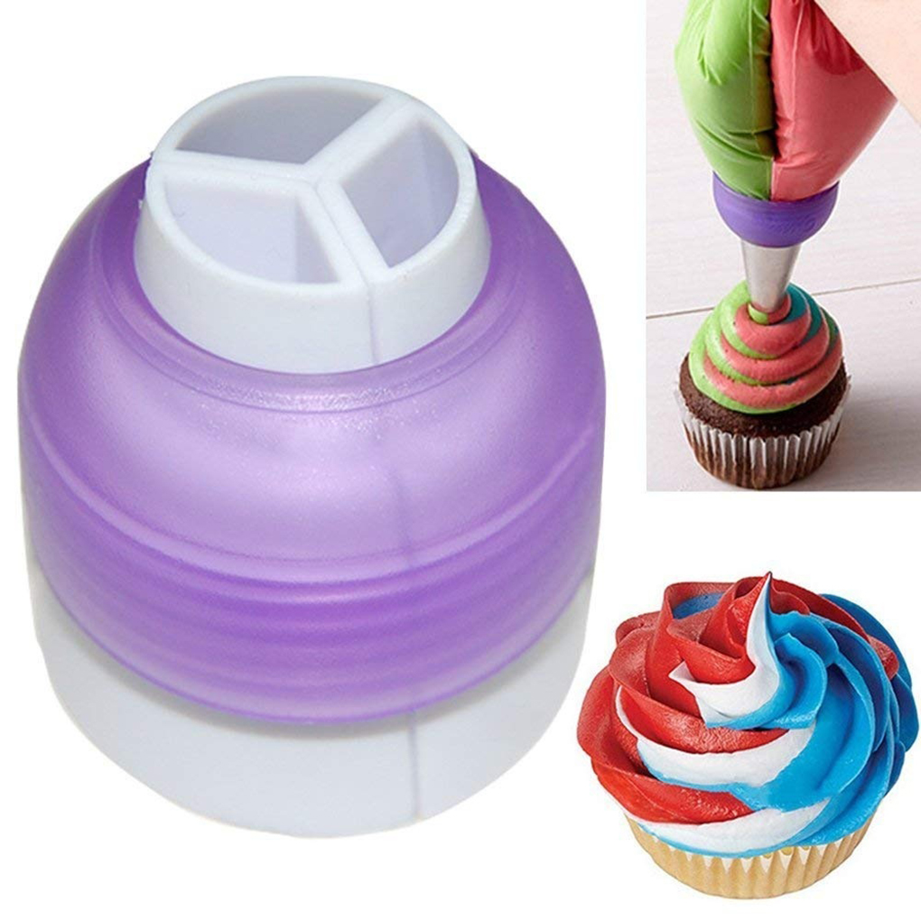 New Icing Piping Russian Nozzles Bag Cream Converter Coupler Cake Decor Tools RS