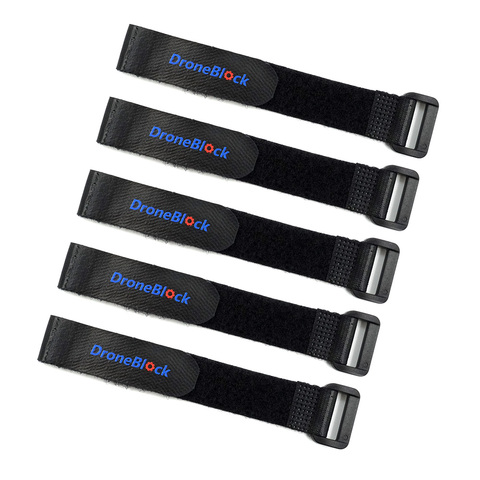 5 Pcs Ultra-Grip Silicone Battery Strap Antiskid Ribbon Fastener Magic Sticker Cable Tie Wrap 200X20mm and 250X20mm ► Photo 1/4