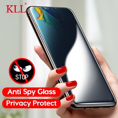 Anti-spy Tempered Glass for Huawei P30 P20 Lite Pro Anti-Peep Privacy Screen Protector for Huawei Mate 20 10 Lite 20X 10 Pro ► Photo 1/6