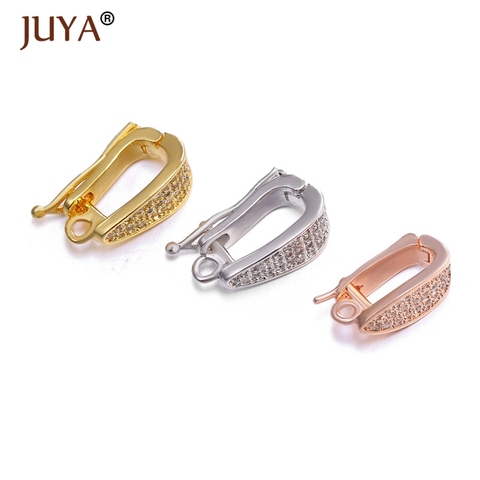 Juya Supplies For Jewelry DIY Long Pearl Necklace Bracelet Sweater Chain Adjusting Chains Length Clip Clasps Accessories Finding ► Photo 1/6