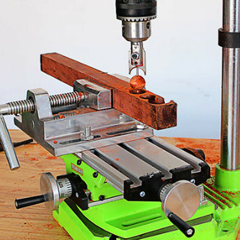 Miniature Precision Multifunction Milling Machine Bench Drill Vise Fixture Worktable X Y-axis Adjustment Coordinate Table ► Photo 1/6
