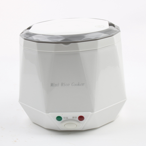 DMWD 1.3L Mini Rice Cooker 12V/24V For Car/Truck Travel Portable Electric Pot Steaming/Boiling/Stewing Soup Pot For 2-3 People ► Photo 1/1