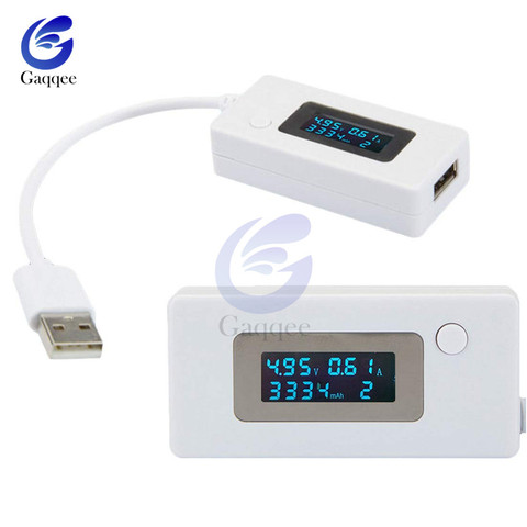 LCD Screen Mini Creative Phone USB Tester Portable Doctor Voltage Current Meter Mobile Power Charger Detector Voltmeter Ammeter ► Photo 1/6