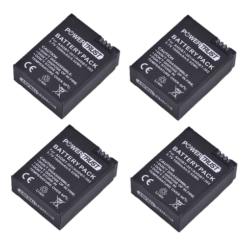 4Pcs 1600mAh AHDBT-301 Li-ion Battery AHDBT 301 AHDBT301 for GoPro HD HERO3/3+ and GoPro AHDBT-201/AHDBT-301/AHDBT-302 ► Photo 1/1