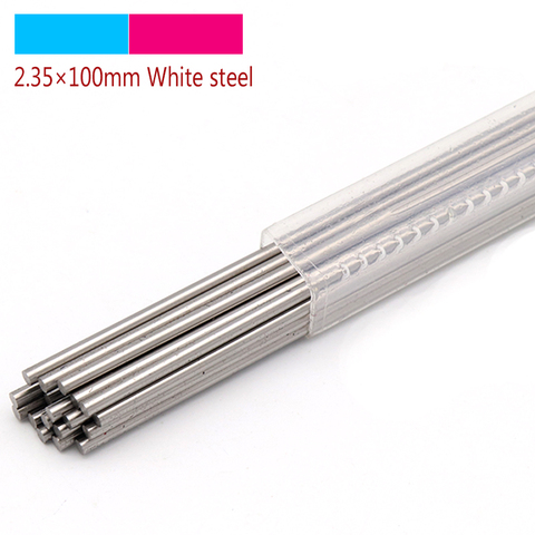 2pcs 2.35x100mm Silver HSS White Steel Round Turning Lathe Bars Tool Bit Cutter For CNC Lathe Driller Turning Boring Graving ► Photo 1/5