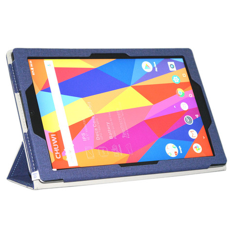 For CHUWI hipad X case High quality Stand Pu Leather Cover For CHUWI hipad  Tablet PC protective case with gifts ► Photo 1/6