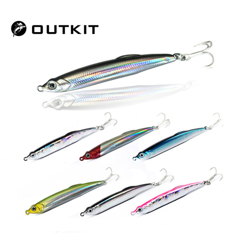 OUTKIT High Quality 1pcs Thrill Stick Fishing Lure 7cm 9g Sinking Pencil Long casting Shad Minnow Artificial Bait Pike Lures ► Photo 1/6