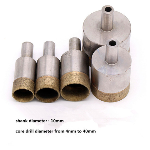 10mm shank Diamond sintered Coated hole Drill Bit  for stone ceramics glass drilling ► Photo 1/1