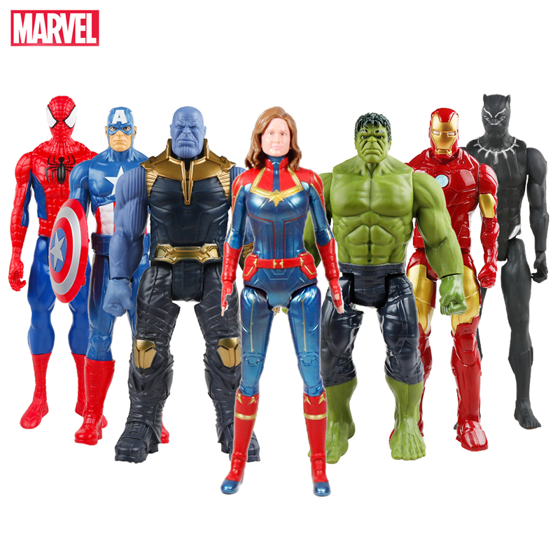 Endgame Thor Iron Man Hulk  Thanos Action Figures Toy Lot 10 pcs Avengers 
