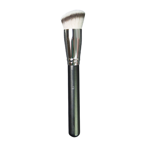 High Quality Wood Copper Handle #170 Angled Round Head Foundation Brush Contour BB Cream Make up Brush #270S Concealer Brush ► Photo 1/6