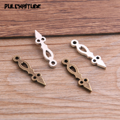30PCS 6*26mm Two Color Vintage Metal Zinc Alloy Steampunk Pointer Charms Fit Jewelry Pendant Charms Makings ► Photo 1/6