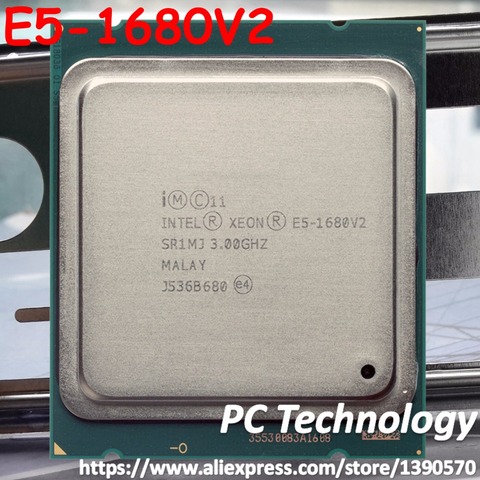 Original Intel Xeon Processor E5-1680 V2 3.0GHz 8-core 25MB E5-1680V2 SmartCache E5 1680V2 FCLGA2011 130W 22nm CPU ► Photo 1/1