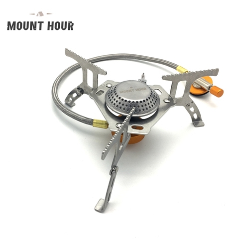 3500W Foldable Camping Gas Stove Outdoor Cooking Gas Split Burner for Hiking NEW 